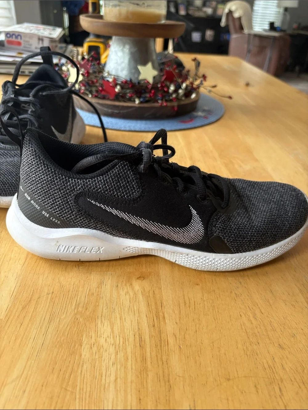 Nike Black and White Athletic Sneakers